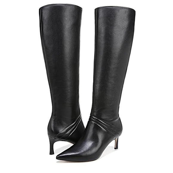 27 Edit Naturalizer Women's Falencia Boot Black Leather (WIDE) - Picture 1 of 9
